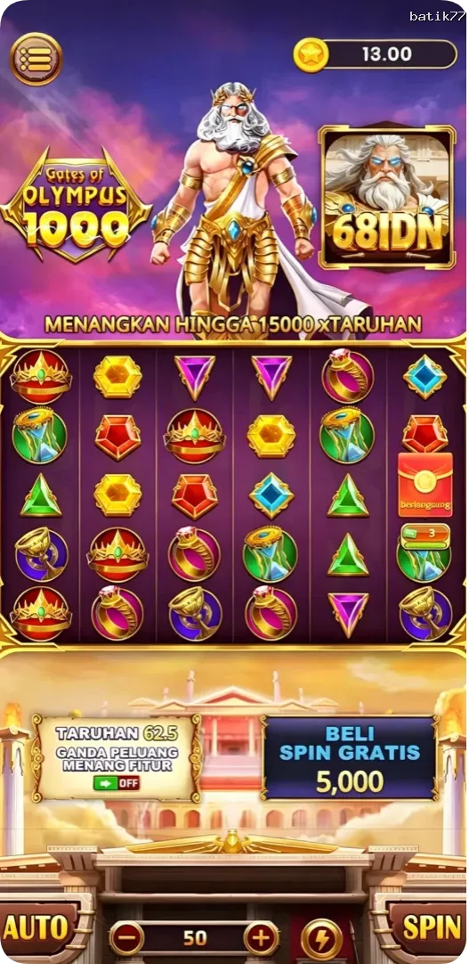 batik77 Tangkapan Layar - APK Resmi
